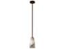 Justice Design Group Lumenaria 1-Light Bronze Bell Mini Pendant
