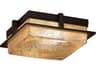Justice Design Group Fusion Avalon Outdoor Ceiling Light