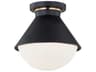 Justice Design Group Fusion Ravelle 1-Light Outdoor Ceiling Light