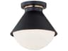 Justice Design Group Fusion Ravelle 1-Light Outdoor Ceiling Light