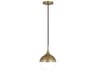 Jonathan Adler Rio Brass Round Mini Pendant