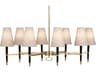 Jonathan Adler Ventana Black Empire Chandelier