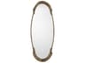 Jamie Young Margaux Antique Brass Oval Wall Mirror