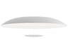 Karman Blanco Matt White Dome Flush Mount