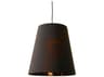 Karman Cupido 1-Light Charcoal Grey Drum Pendant