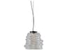 Karman Bibendum 1-Light Transparent Clear Mini Pendant