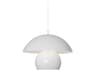 Karman Triluna 7-Light Matte White Dome Geometric Pendant