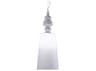 Karman Ali E Baba 1-Light White Cylinder Pendant