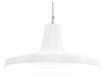 Karman Gangster 1-Light White Round Pendant