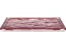 Kartell Outdoor Dune Transparent Pink 18'' Small Tray