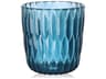 Kartell Outdoor Jelly Transparent Blue 9'' Vase