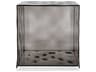 Kartell Outdoor Optic Smoke Transparent Container Cube without Door