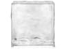 Kartell Outdoor Optic Crystal Transparent Container Cube with Door