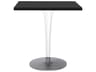 Kartell Outdoor Toptop Transparent Black Square Dining Table