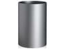 Kartell Outdoor Silver Receptacle Waste Basket