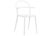 Kartell Outdoor Generic White Resin Dining Chair  (Sold in 2)