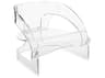 Kartell Outdoor Joe Colombo Transparent Crystal Resin Low Accent Chair