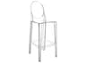 Kartell Outdoor One More Opaque Crystal Resin Bar Stool  (Sold in 2)