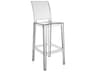 Kartell Outdoor One More Opaque Crystal Resin Bar Stool  (Sold in 2)