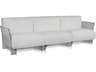 Kartell Outdoor Pop Transparent / Ikon White Sofa