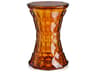 Kartell Outdoor Stone Transparent Amber Resin Stool