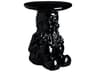 Kartell Outdoor Napoleon Gnome Black Thermoplastic Round Side Table