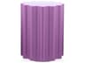 Kartell Outdoor Colonna Purple Resin Dining Chair