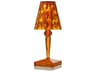 Kartell Outdoor Battery Transparent Amber Light