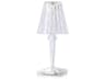 Kartell Outdoor Battery Transparent Crystal Light