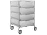 Kartell Mobil Ice File Cabinet