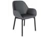 Kartell Clap Black Arm Dining Chair