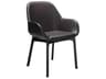 Kartell Clap Black Arm Dining Chair