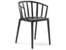 Kartell Venice Black Arm Dining Chair  (Sold in 2)