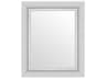 Kartell Francois Ghost Chrome Rectangular Wall Mirror