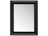 Kartell Francois Ghost Black Rectangular Wall Mirror