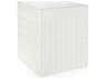 Kartell Eur White Accent Stool
