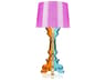 Kartell Bourgie Multied Fuchsia Blue LED Buffet Lamp