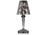 Kartell Battery Smoke Gray LED Table Lamp