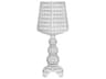Kartell Mini Kabuki Crystal Clear LED Buffet Lamp