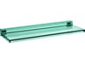 Kartell Shelfish 17.75" Floating Shelf in Aquamarine
