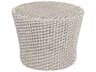Kingsley Bate Biscayne Wicker 21" Round Side Table