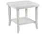 Kingsley Bate Cape Cod Wicker 23" Wide Square End Table