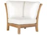 Kingsley Bate Chelsea Teak Cushion Corner Lounge Chair