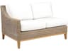 Kingsley Bate Frances Teak Cushion Left Arm Loveseat