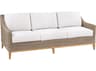 Kingsley Bate Frances Teak Cushion 81.5" Sofa