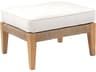 Kingsley Bate Special Order Hadley Teak Cushion Ottoman
