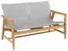 Kingsley Bate Special Order Marin Teak Sling Loveseat