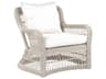 Kingsley Bate Special Order Southampton Wicker Cushion Lounge Chair