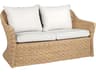 Kingsley Bate Special Order Vero Wicker Cushion Loveseat
