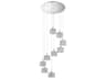 Kendal Shimera 9-Light Chrome Crystal Pendant